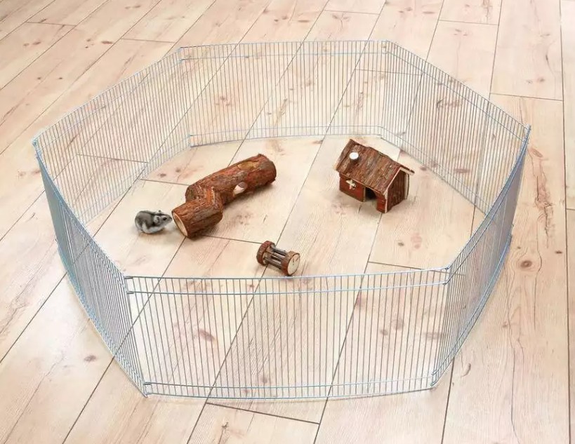Trixien jaloitteluaitaus hamsterille
