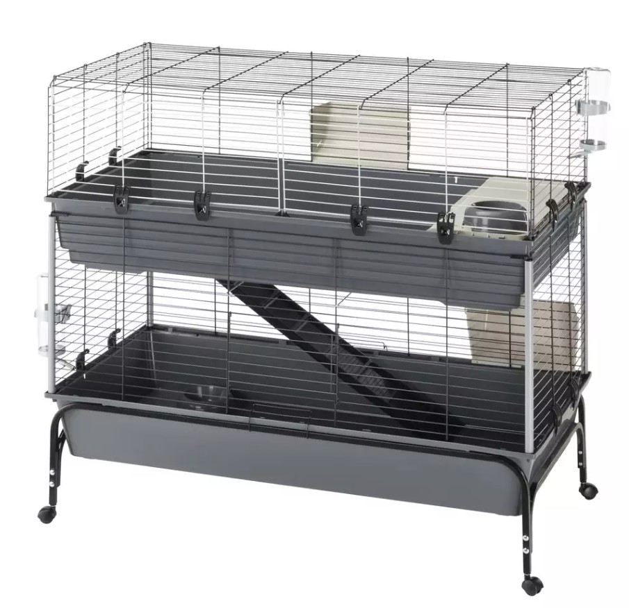 Kaksikerroksinen Ferplast Rabbit 120 Double -häkki